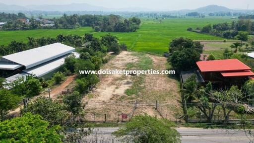 1-Rai of Prime Land for Sale in Luang Nuea, Doi Saket, Chiang Mai