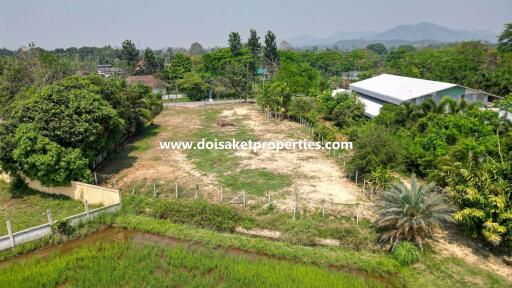 1-Rai of Prime Land for Sale in Luang Nuea, Doi Saket, Chiang Mai