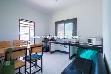 Newer 2-Bedroom House for Sale in a Quiet and Rural Location near Mae Kuang Dam in Luang Nuea, Doi Saket