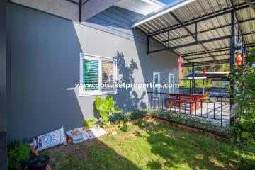 Newer 2-Bedroom House for Sale in a Quiet and Rural Location near Mae Kuang Dam in Luang Nuea, Doi Saket