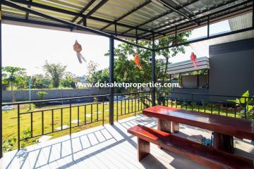 Newer 2-Bedroom House for Sale in a Quiet and Rural Location near Mae Kuang Dam in Luang Nuea, Doi Saket