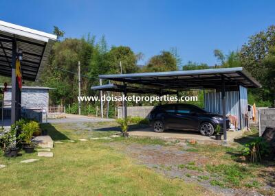 Newer 2-Bedroom House for Sale in a Quiet and Rural Location near Mae Kuang Dam in Luang Nuea, Doi Saket