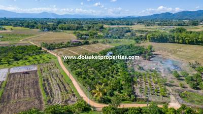 Beautiful 4+ Rai Plot of Land with Great Views for Sale in Luang Nuea, Doi Saket