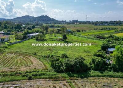 4+ Rai of Land with Excellent Views for Sale in Choeng Doi, Doi Saket