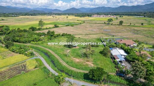 4+ Rai of Land with Excellent Views for Sale in Choeng Doi, Doi Saket