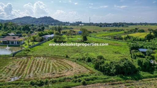 4+ Rai of Land with Excellent Views for Sale in Choeng Doi, Doi Saket