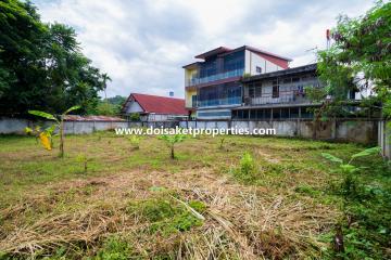 Great Plot of Commercial Land on the 118 Road for Sale in Choeng Doi, Doi Saket, Chiang Mai