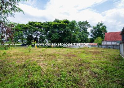 Great Plot of Commercial Land on the 118 Road for Sale in Choeng Doi, Doi Saket, Chiang Mai