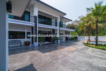 Incredible 5+ Bedroom Home with Swimming Pool for Sale near Maejo University in San Sai