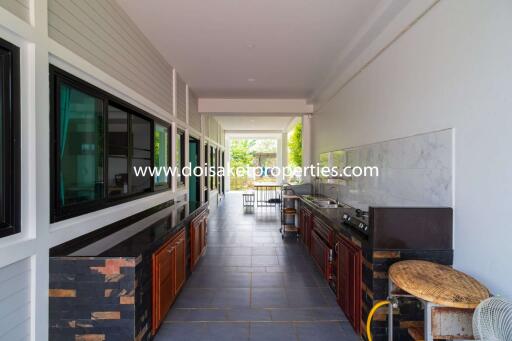 Incredible 5+ Bedroom Home with Swimming Pool for Sale near Maejo University in San Sai