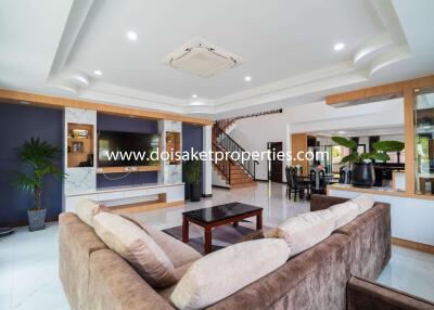 Incredible 5+ Bedroom Home with Swimming Pool for Sale near Maejo University in San Sai