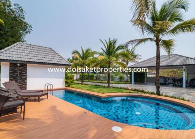 Incredible 5+ Bedroom Home with Swimming Pool for Sale near Maejo University in San Sai