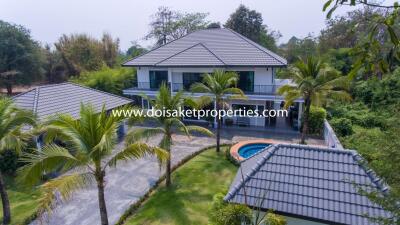 Incredible 5+ Bedroom Home with Swimming Pool for Sale near Maejo University in San Sai