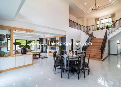 Incredible 5+ Bedroom Home with Swimming Pool for Sale near Maejo University in San Sai