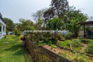 Incredible 5+ Bedroom Home with Swimming Pool for Sale near Maejo University in San Sai