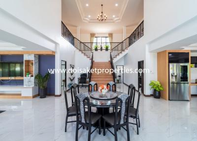 Incredible 5+ Bedroom Home with Swimming Pool for Sale near Maejo University in San Sai
