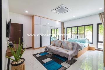 Incredible 5+ Bedroom Home with Swimming Pool for Sale near Maejo University in San Sai