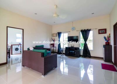 Nice 2-Bedroom Home with Guest House for Sale in Pa Pong, Doi Saket, Chiang Mai