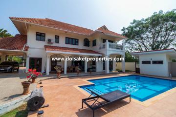 Outstanding 4-Bedroom Family Home with Swimming Pool for Sale in Luang Nuea, Doi Saket