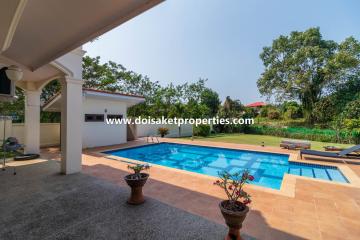 Outstanding 4-Bedroom Family Home with Swimming Pool for Sale in Luang Nuea, Doi Saket