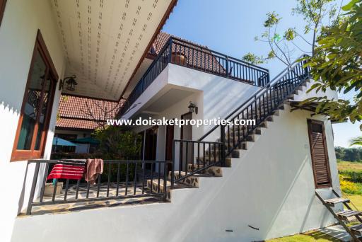 Large and Beautiful Resort-Style Home with Swimming Pool for Sale in Doi Saket