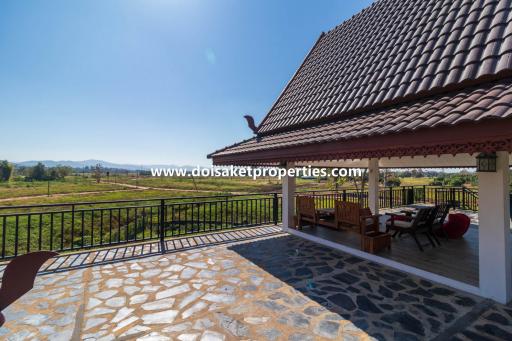 Large and Beautiful Resort-Style Home with Swimming Pool for Sale in Doi Saket