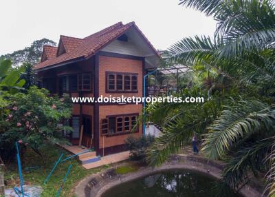 5-Bedroom Family Home and Guest Bungalow with Gorgeous Gardens for Sale near Tao Garden in Luang Nuea, Doi Saket