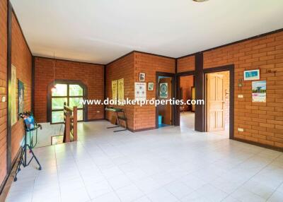 5-Bedroom Family Home and Guest Bungalow with Gorgeous Gardens for Sale near Tao Garden in Luang Nuea, Doi Saket