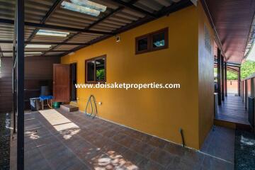 Lovely 2-Bedroom Home with Pretty Grounds in a Great Location for Sale in Choeng Doi, Doi Saket