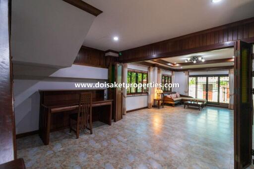 Lovely 2-Bedroom Home with Pretty Grounds in a Great Location for Sale in Choeng Doi, Doi Saket