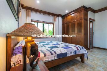 Lovely 2-Bedroom Home with Pretty Grounds in a Great Location for Sale in Choeng Doi, Doi Saket