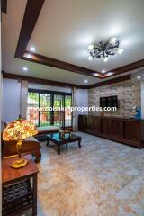 Lovely 2-Bedroom Home with Pretty Grounds in a Great Location for Sale in Choeng Doi, Doi Saket