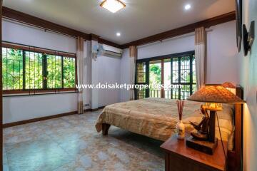 Lovely 2-Bedroom Home with Pretty Grounds in a Great Location for Sale in Choeng Doi, Doi Saket