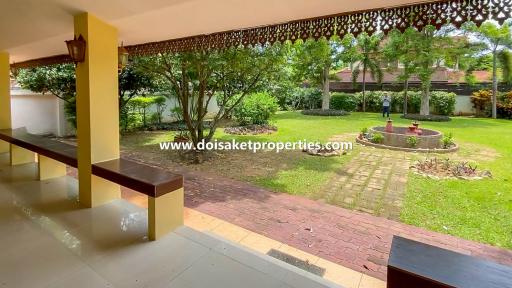 Lovely 3-Bedroom Home with Beautiful Gardens for Sale in Mueang Kaeo, Mae Rim, Chiang Mai