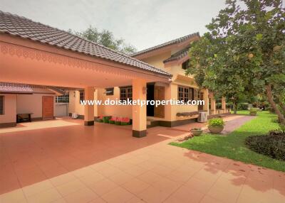 Lovely 3-Bedroom Home with Beautiful Gardens for Sale in Mueang Kaeo, Mae Rim, Chiang Mai