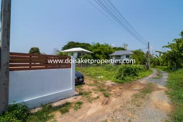 Excellent Half-Rai Ready-to-Build Plot of Land  for Sale in Choeng Doi, Doi Saket