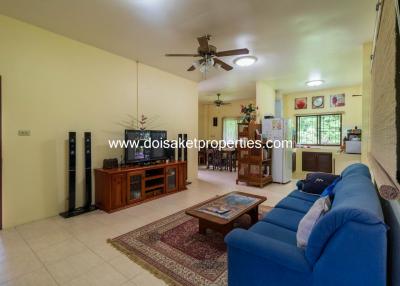 3-Bedroom House on a Beautiful Plot of Land for Sale in San Pa Pao, San Sai