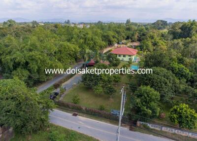 3-Bedroom House on a Beautiful Plot of Land for Sale in San Pa Pao, San Sai