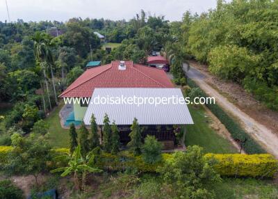 3-Bedroom House on a Beautiful Plot of Land for Sale in San Pa Pao, San Sai