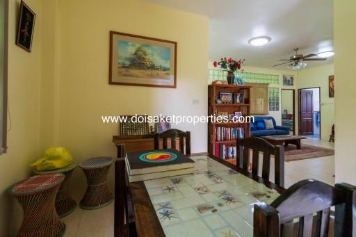 3-Bedroom House on a Beautiful Plot of Land for Sale in San Pa Pao, San Sai