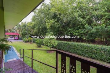 3-Bedroom House on a Beautiful Plot of Land for Sale in San Pa Pao, San Sai