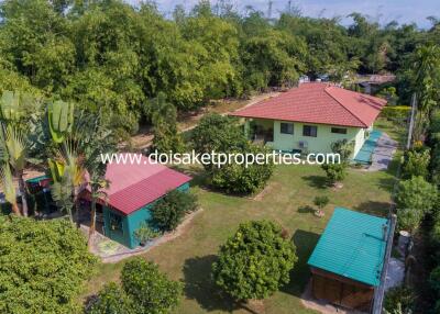 3-Bedroom House on a Beautiful Plot of Land for Sale in San Pa Pao, San Sai