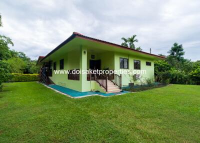 3-Bedroom House on a Beautiful Plot of Land for Sale in San Pa Pao, San Sai