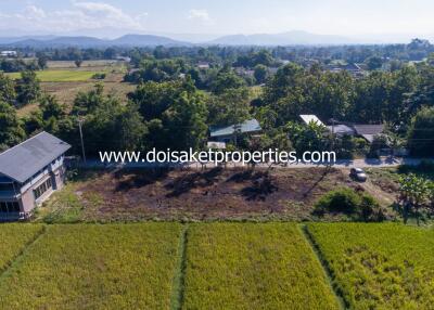 Nice Plot of Land with Great View for Sale in Sa-Nga Ban, Doi Saket