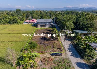 Nice Plot of Land with Great View for Sale in Sa-Nga Ban, Doi Saket