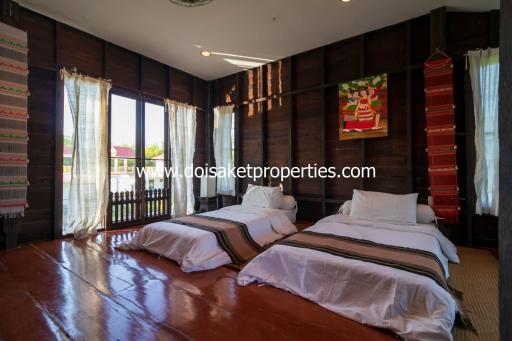 Pretty 2-Bedroom Duplex Home for Rent in Choeng Doi, Doi Saket