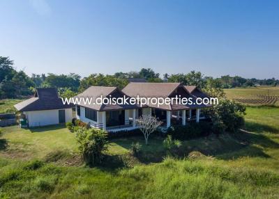 Beautiful Home for Sale on Nearly 4.5 Rai of Land in Doi Saket