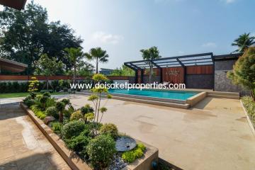 Gorgeous 2 Storey Home with Swimming Pool for Sale in a Moo Baan in Doi Saket