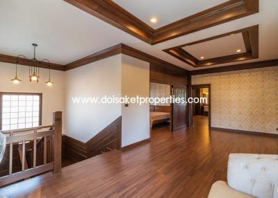 Gorgeous 2 Storey Home with Swimming Pool for Sale in a Moo Baan in Doi Saket