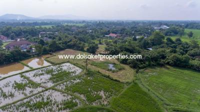 Land with Beautiful Views Close to the Main Road For Sale in Doi Saket